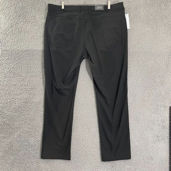 Van‎ Heusen Performance Straight Leg Men 38x30 Flat Front Dress Pants - Picture 6 of 12